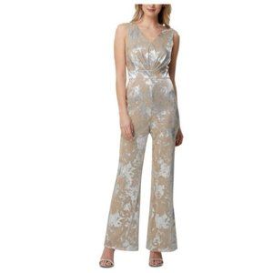 Tahari Asl‎ Metallic Jumpsuit